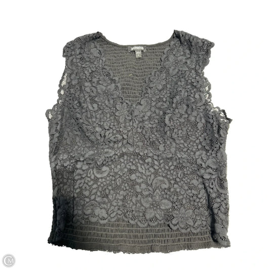 Tank Top By Express In Black, Size: M