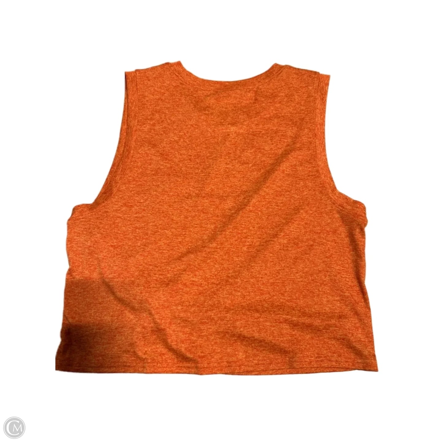 Athletic Tank Top By Double Zero In Orange, Size: S