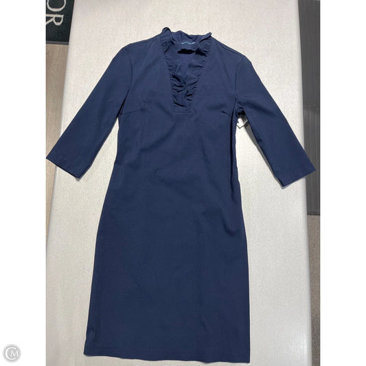 Dress Casual Midi By J Mclaughlin In Navy, Size: Xs