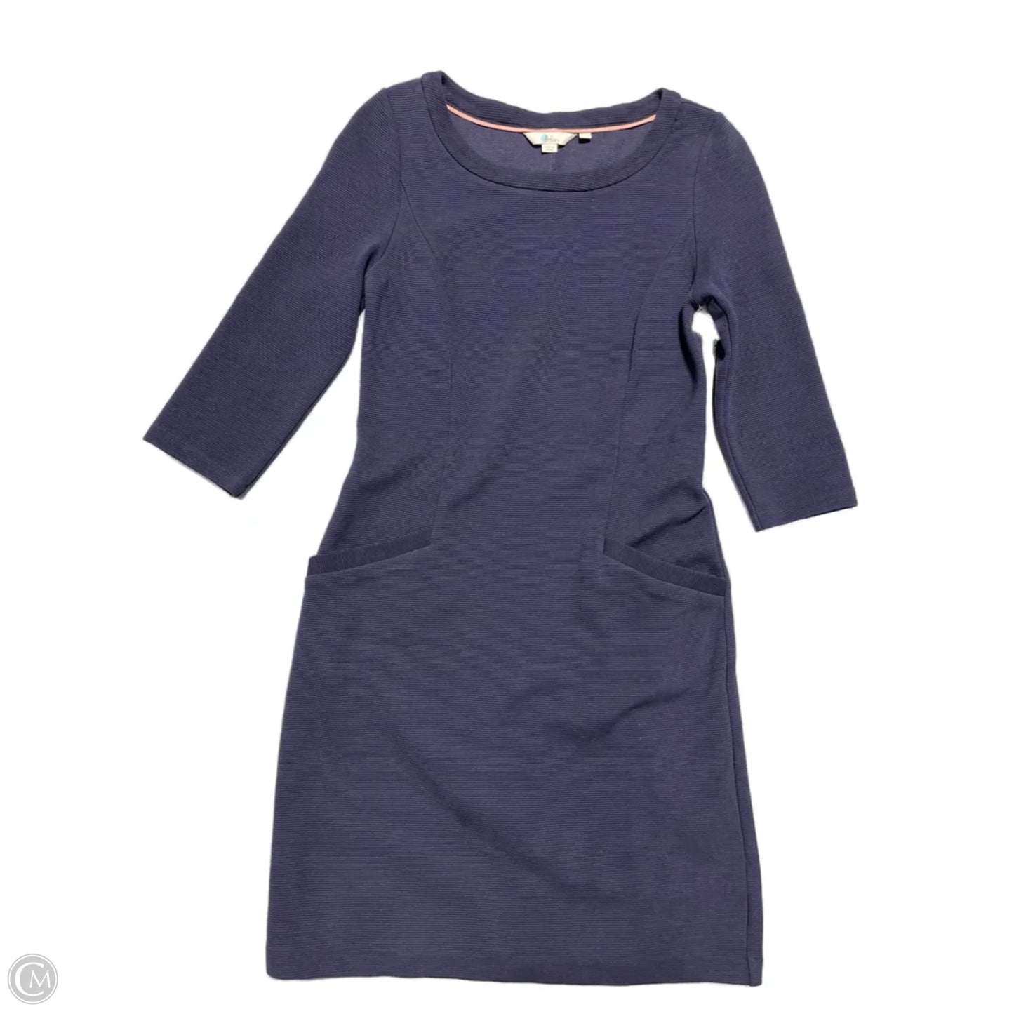 Dress Casual Midi By Boden In Navy, Size: S