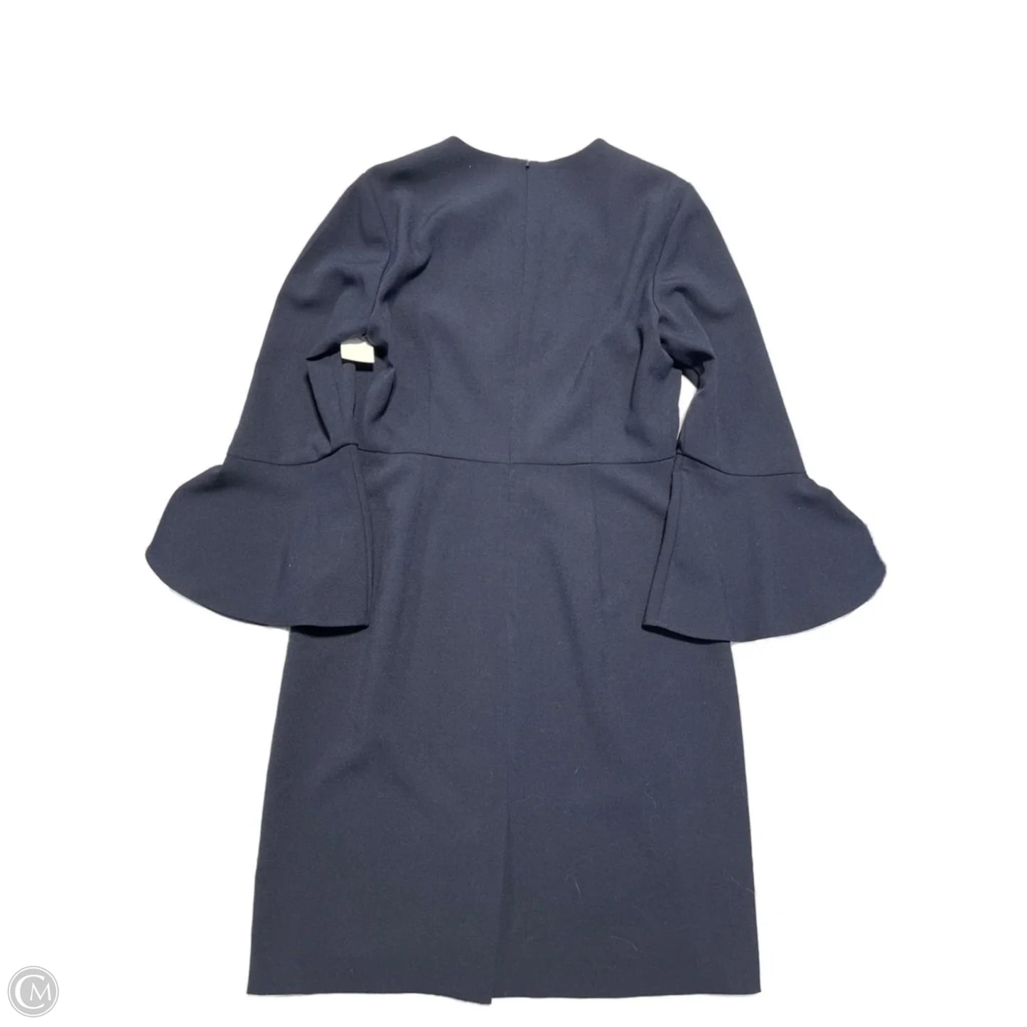 Dress Casual Midi By Ann Taylor In Navy, Size: Xs