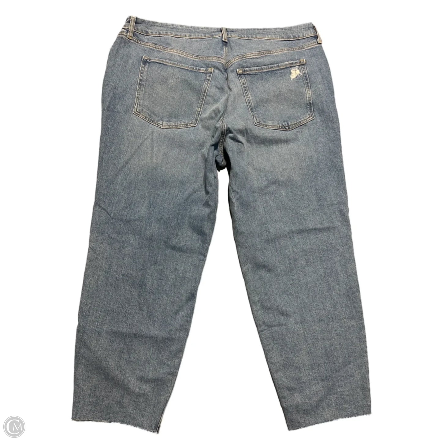 Jeans Straight By Old Navy In Blue Denim, Size: 22