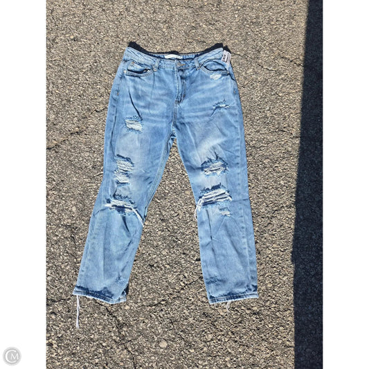 Jeans Straight By Altard State In Blue Denim, Size: 8