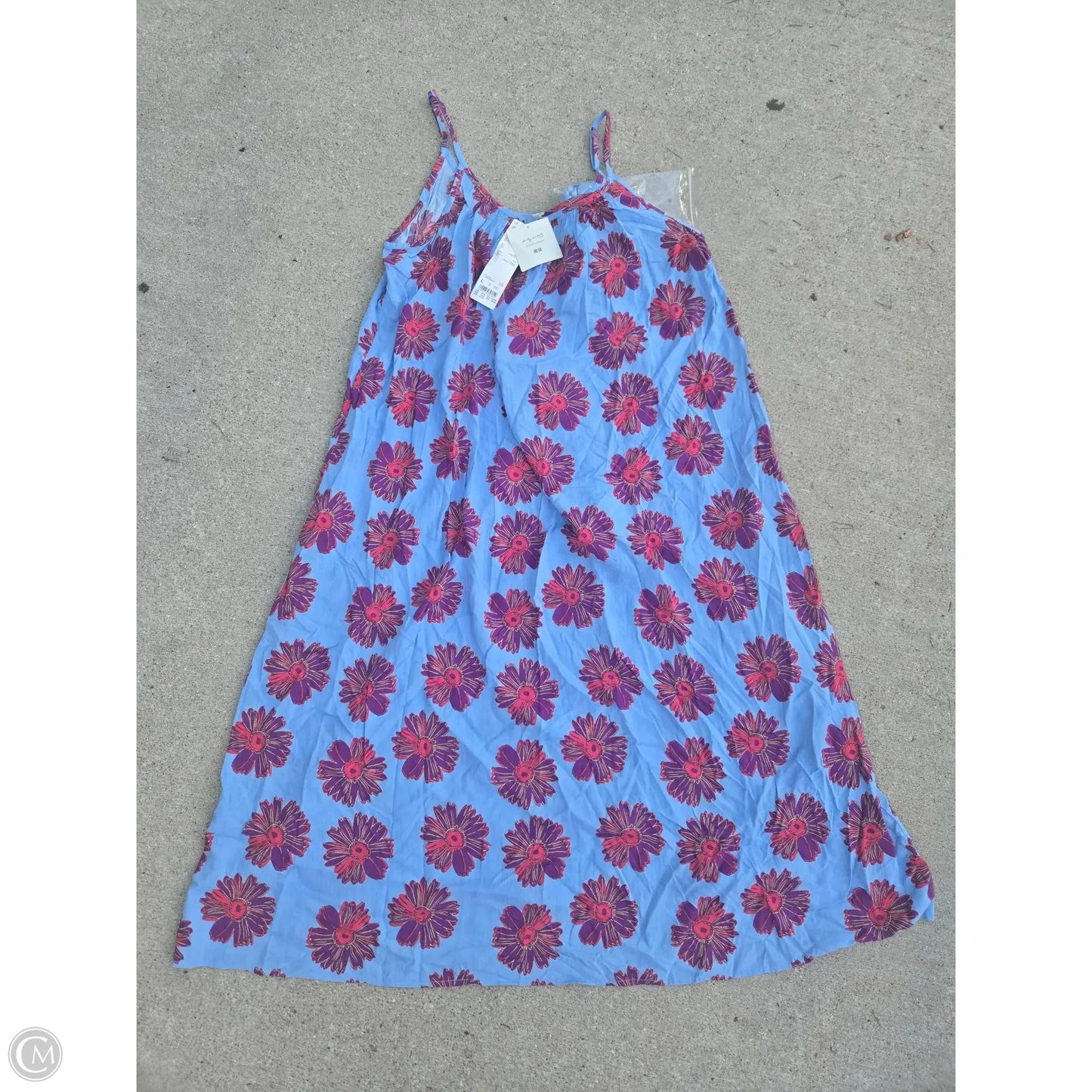 Dress Casual Midi By Cme In Floral Print, Size: L