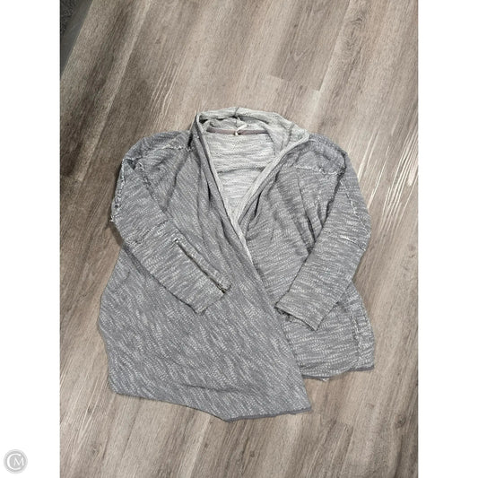 Jacket Fleece By Free People In Grey, Size: M