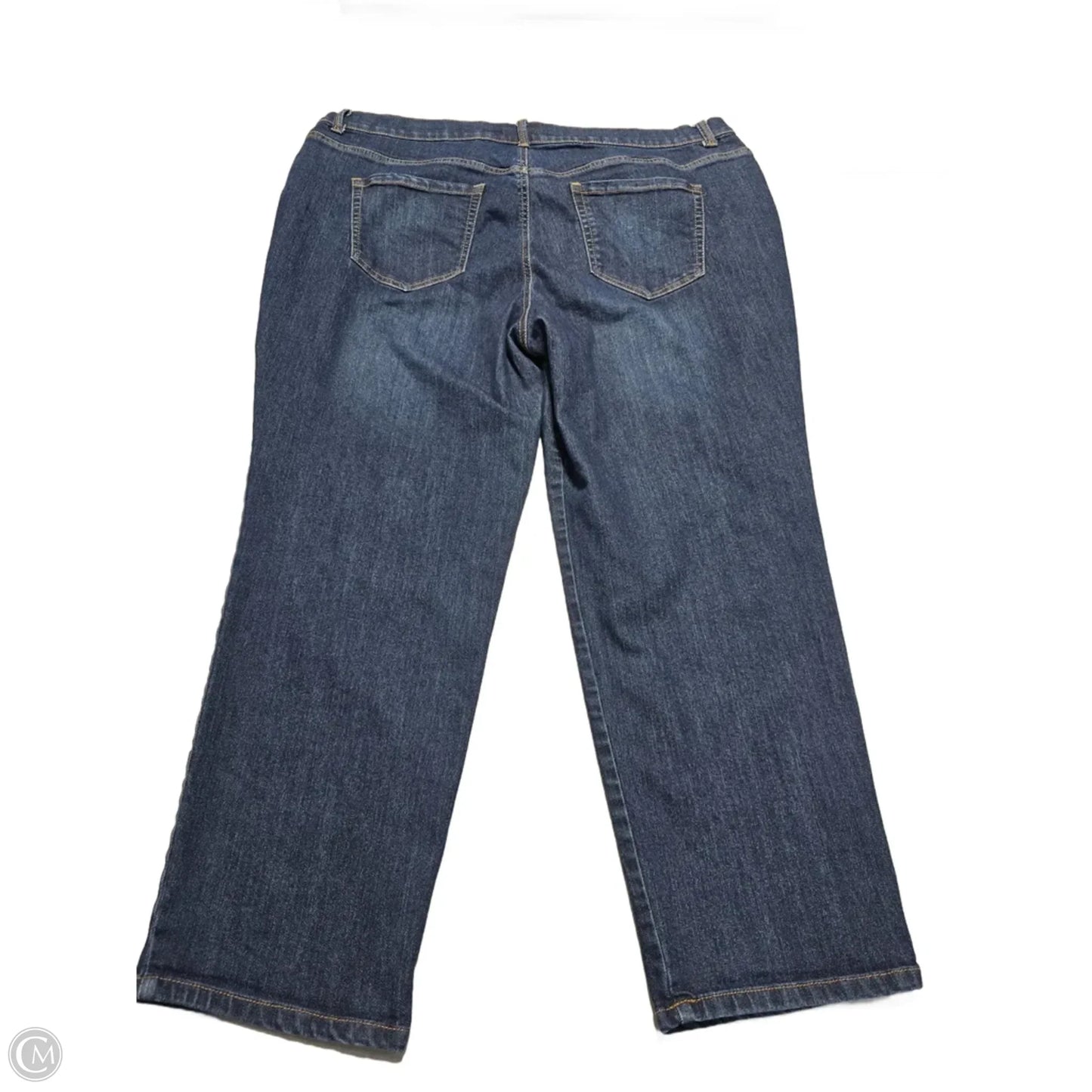 Jeans Boot Cut By Gloria Vanderbilt In Blue Denim, Size: 20