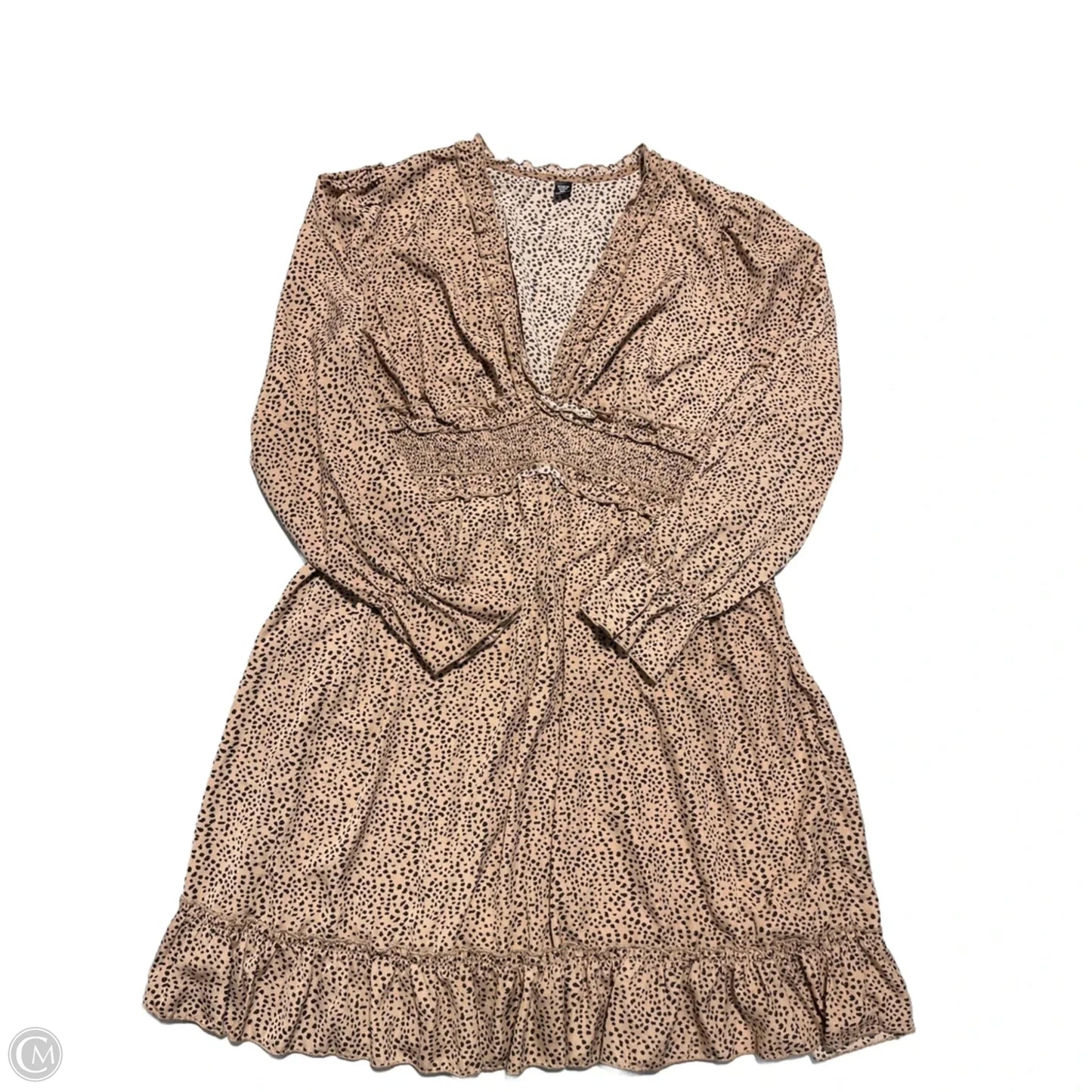 Dress Casual Short By Shein In Animal Print, Size: 3x