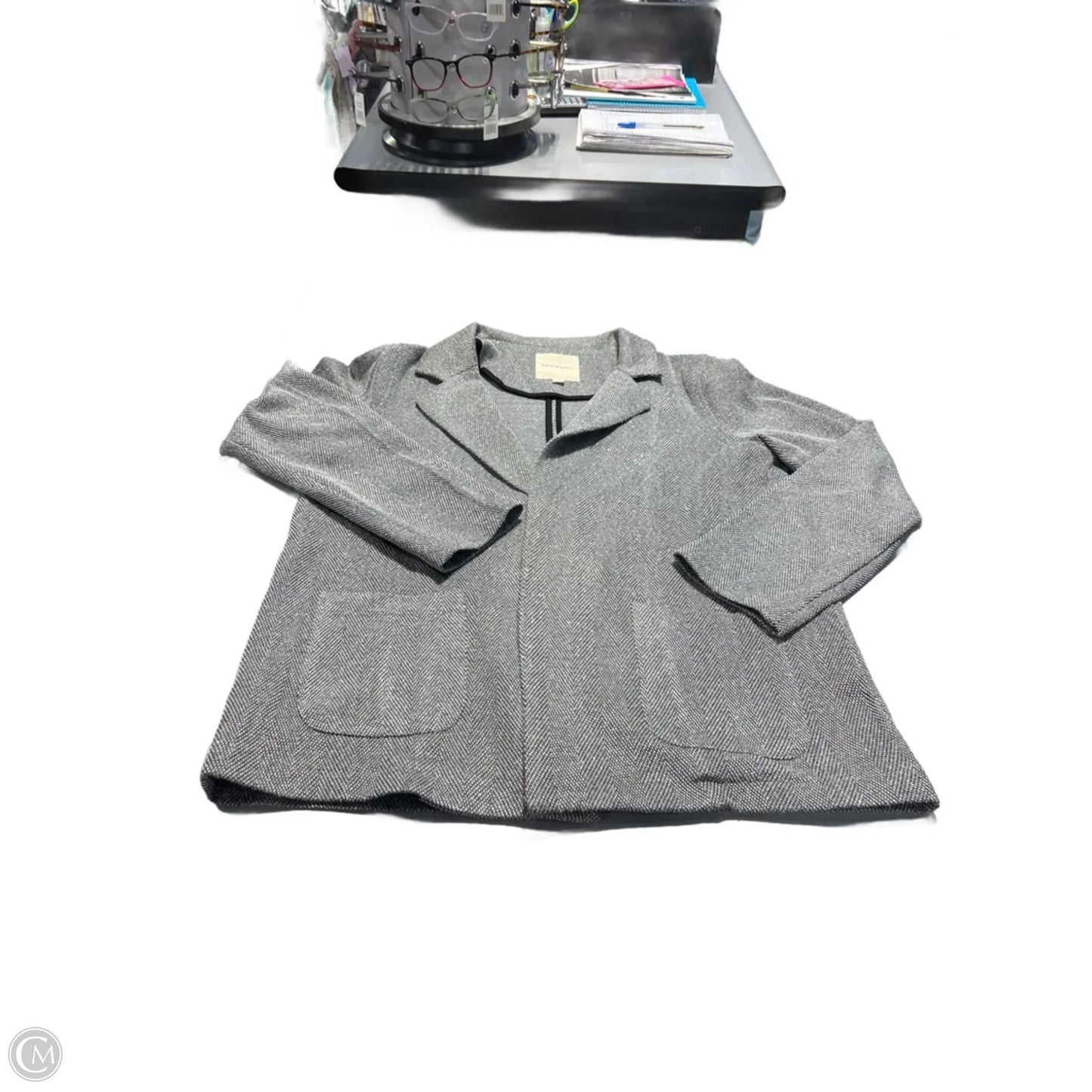 Blazer By Thread And Supply In Black & White, Size: L