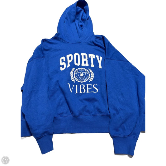 Sweatshirt Hoodie By Old Navy In Blue, Size: 2x