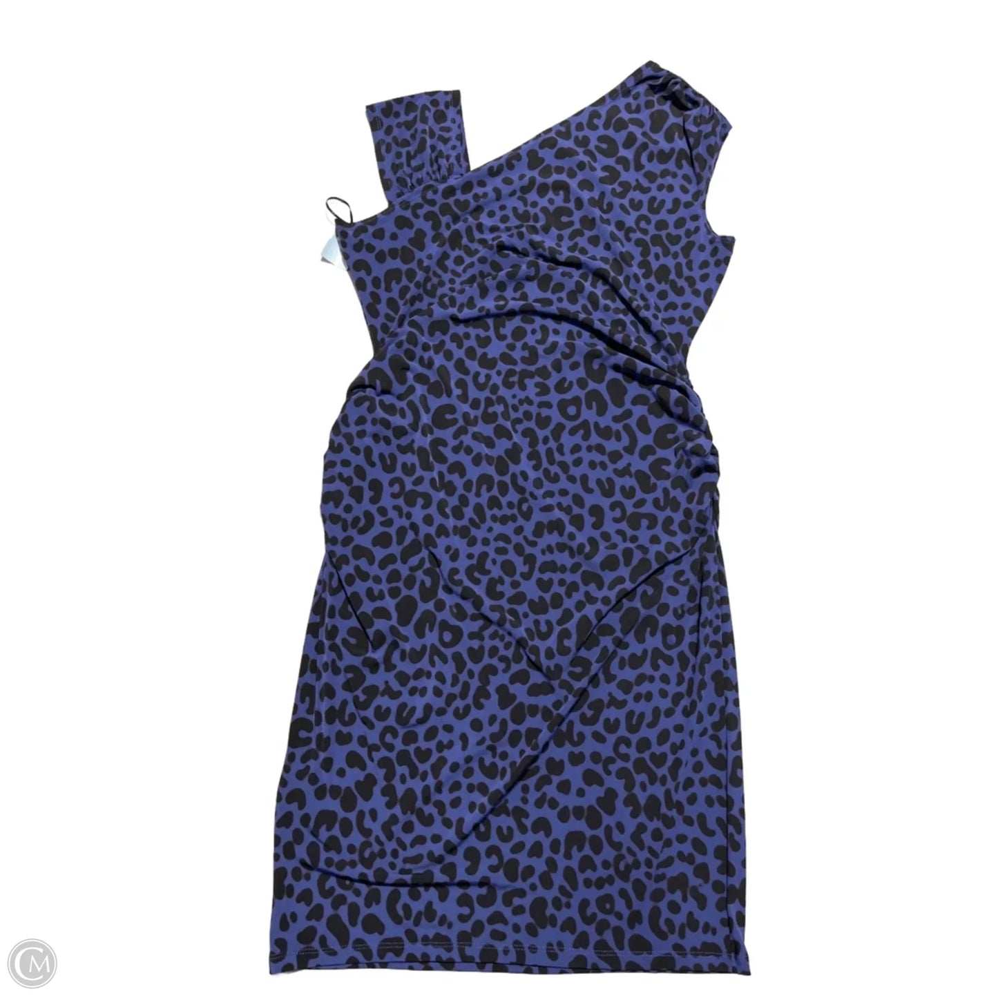 Dress Casual Midi By Victor In Animal Print, Size: L