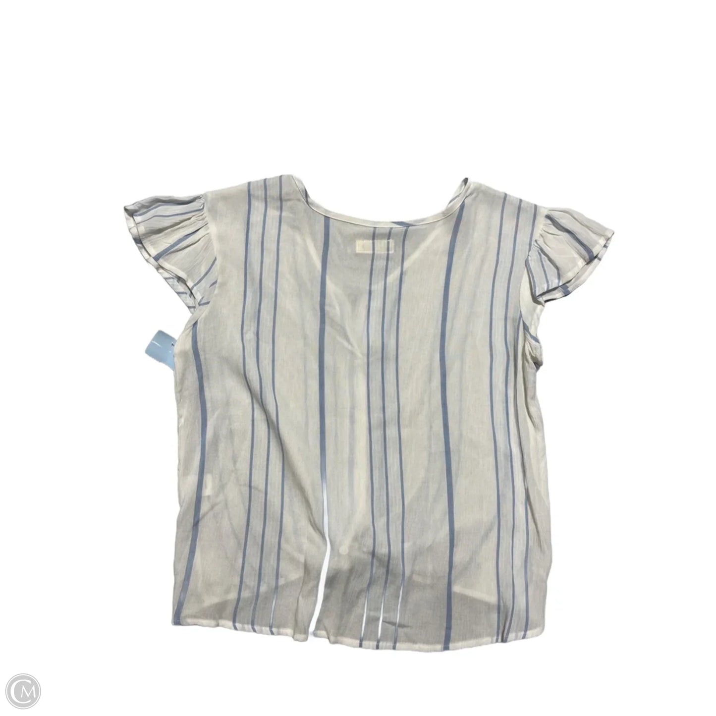 Top Short Sleeve By Thread And Supply In Striped Pattern, Size: Xs