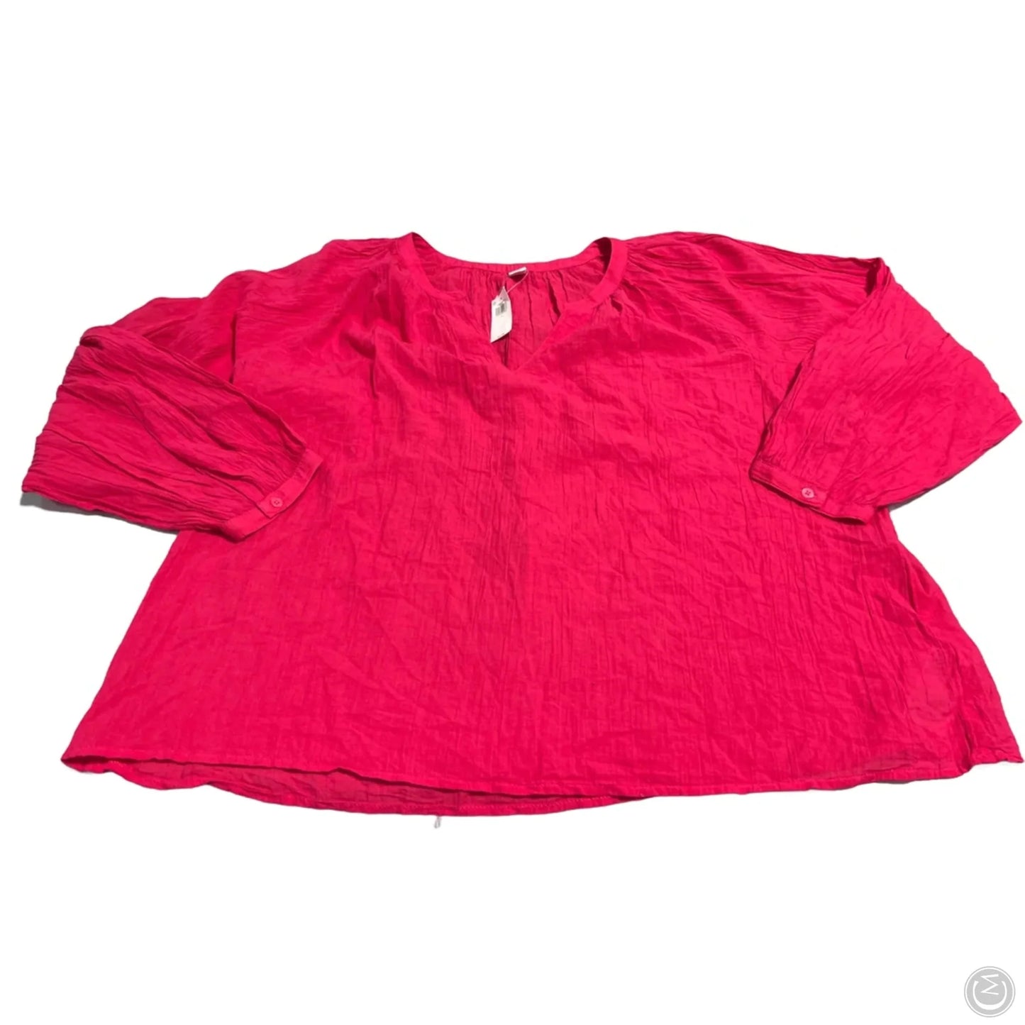 Top Long Sleeve By Old Navy In Pink, Size: L