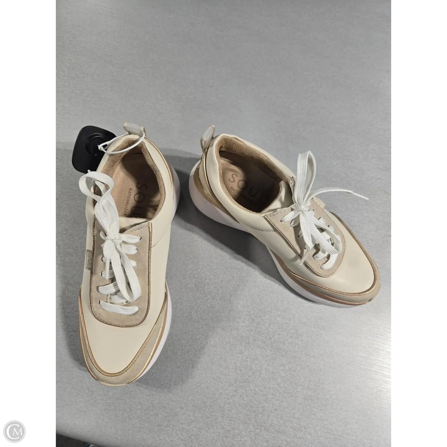 Shoes Sneakers By Cmc In Tan, Size: 7
