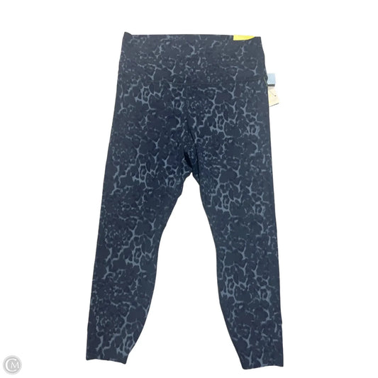 Athletic Leggings By All In Motion In Blue, Size: Xl