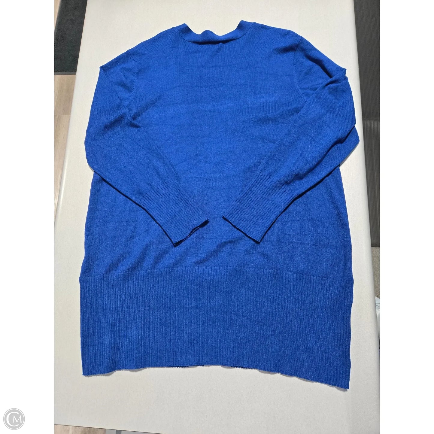 Cardigan By Christopher And Banks In Blue, Size: Xl