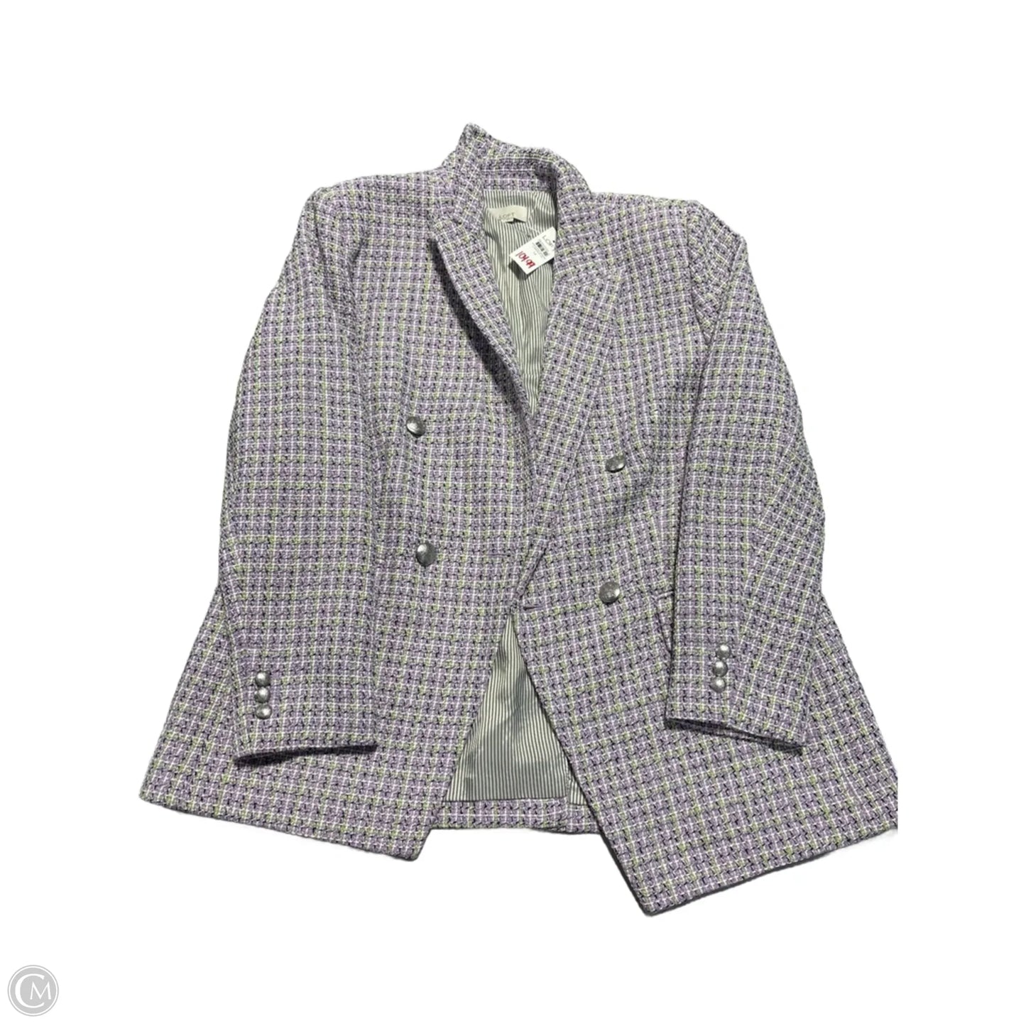 Blazer By Loft In Purple, Size: Xl