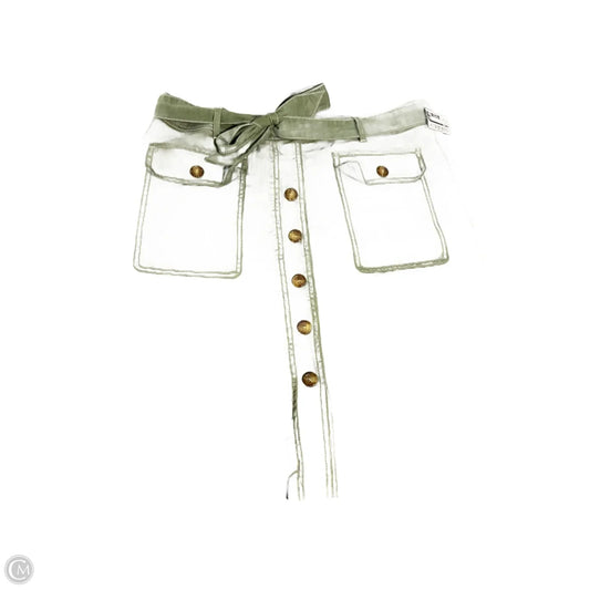 Skirt Midi By J. Crew In Green, Size: 14