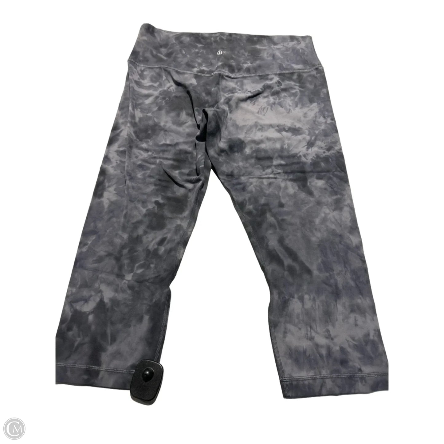 Athletic Leggings Capris By Lululemon In Grey, Size: 14