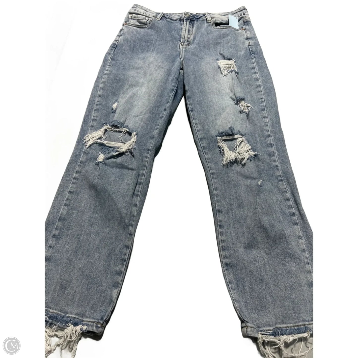 Jeans Straight By Cmc In Blue Denim, Size: 10