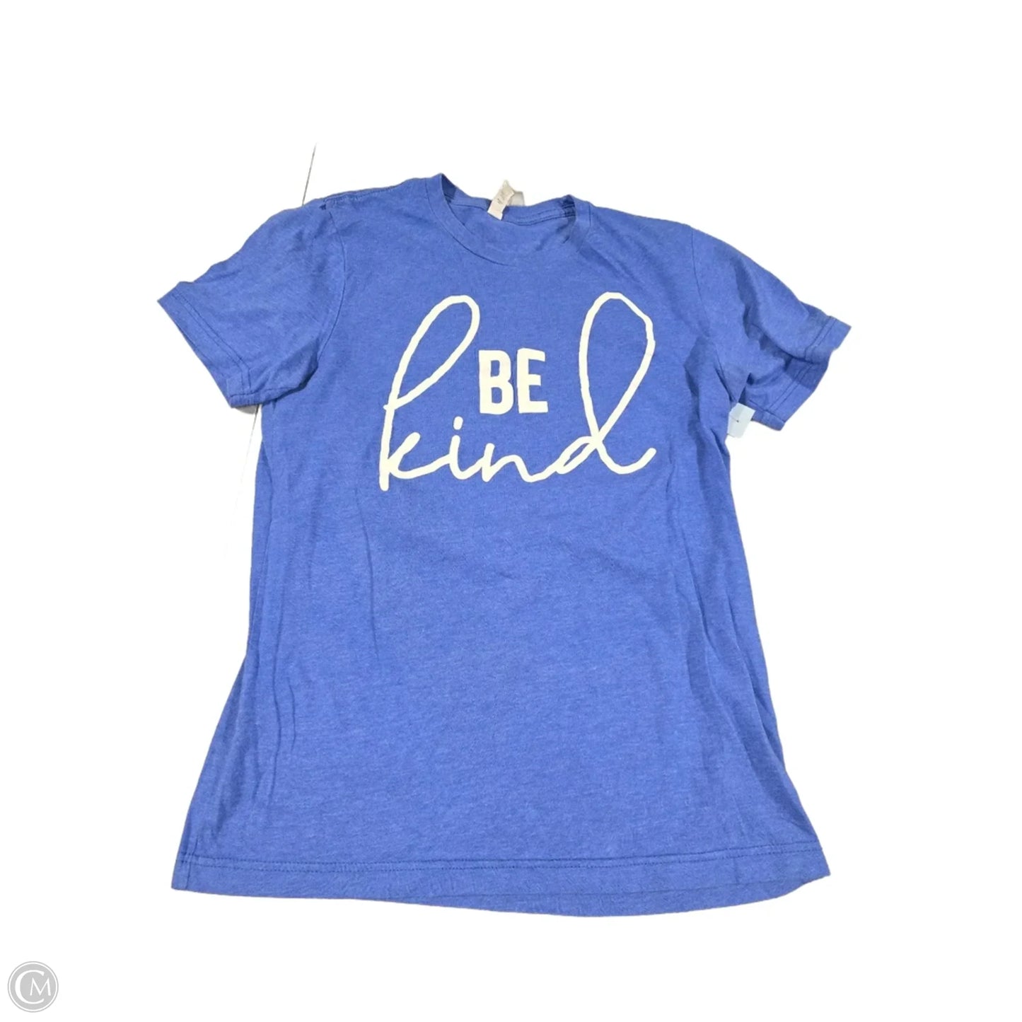 Top Short Sleeve By Canvas In Blue, Size: M