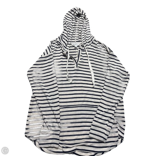 Top Long Sleeve By Market & Spruce In Striped Pattern, Size: M