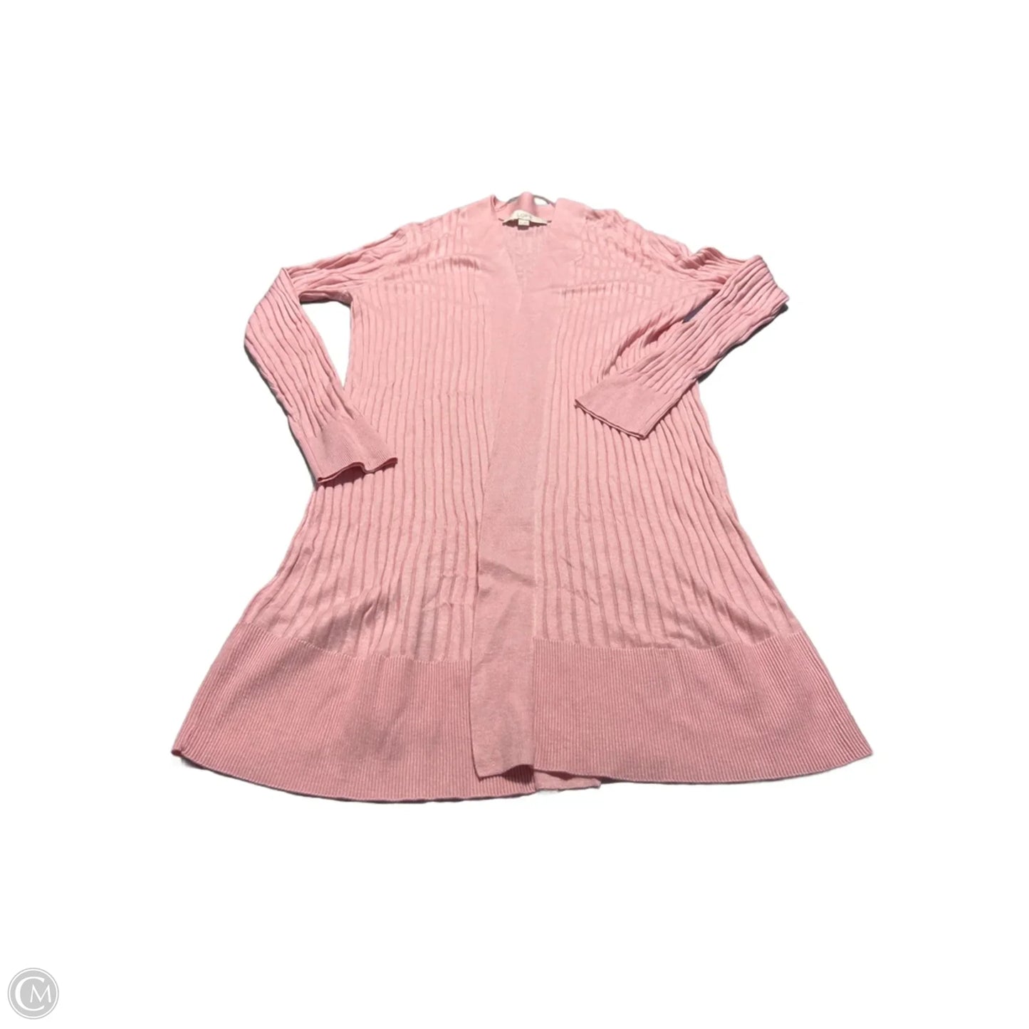 Cardigan By Loft In Pink, Size: M