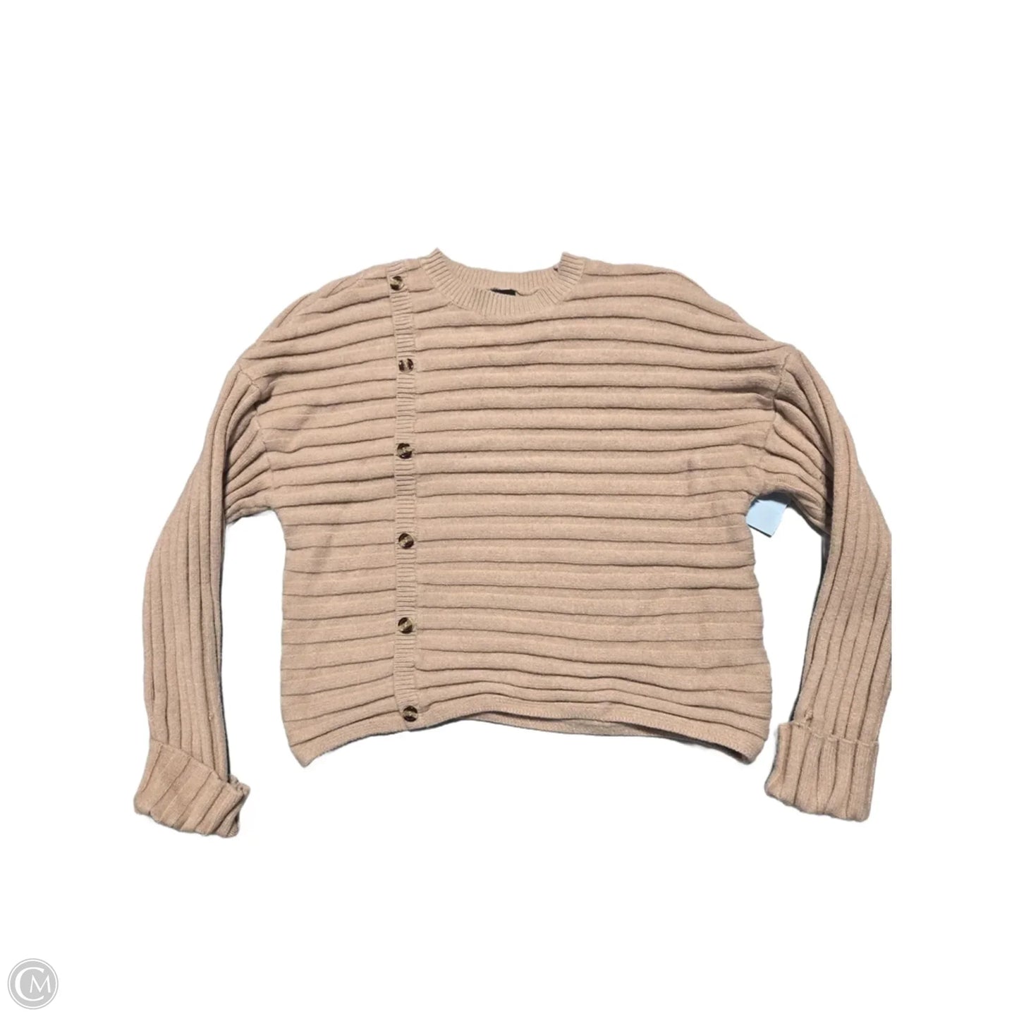 Sweater By Prettygarden In Tan, Size: L