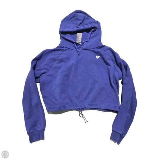 Sweatshirt Hoodie By Cmc In Purple, Size: L