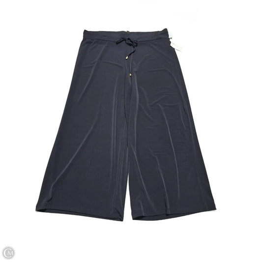 Pants Linen By Jones New York In Navy, Size: Xl
