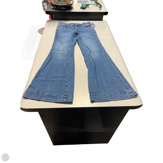 Jeans Wide Leg By Pilcro In Blue Denim, Size: 8