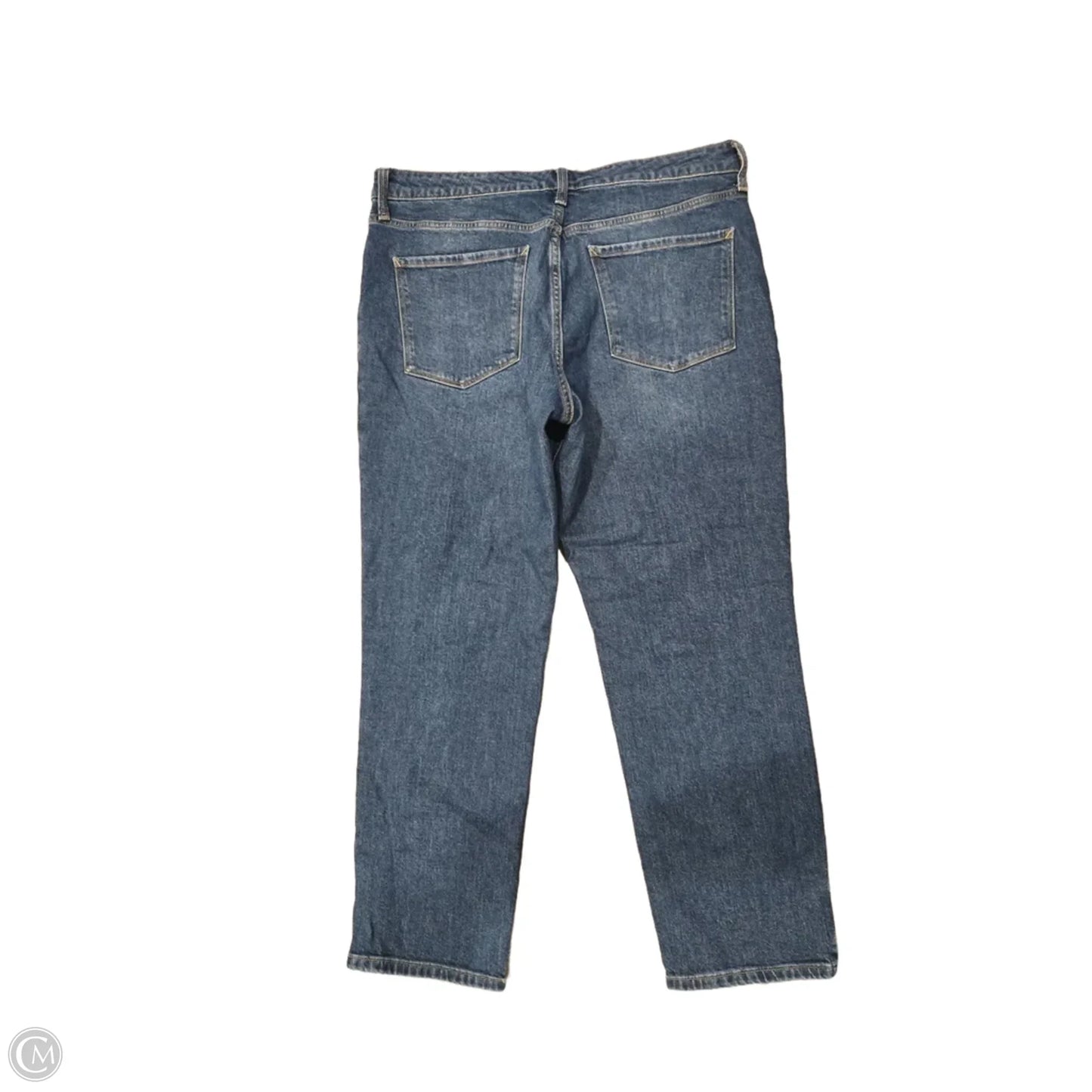 Jeans Straight By Ana In Blue Denim, Size: 12