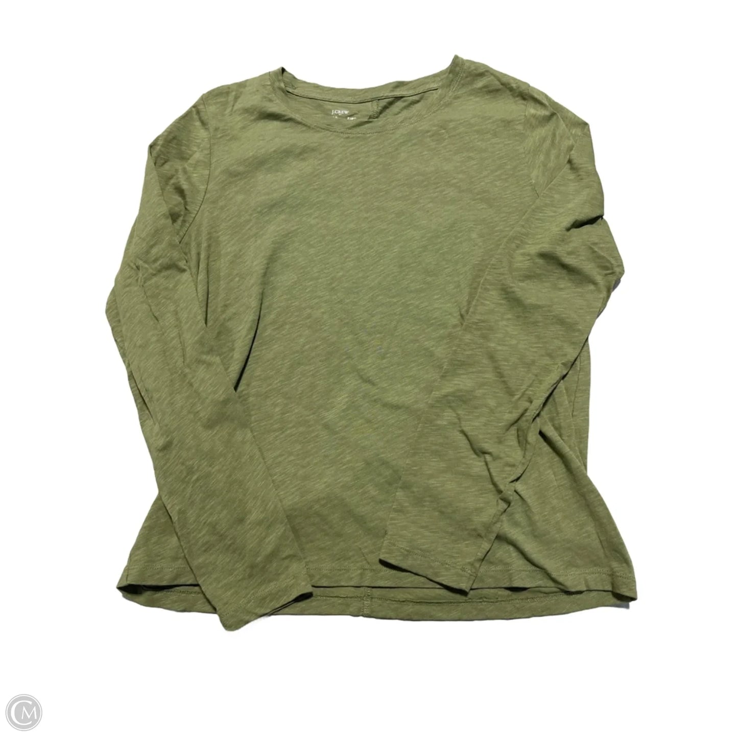 Top Long Sleeve Basic By J. Crew In Green, Size: L