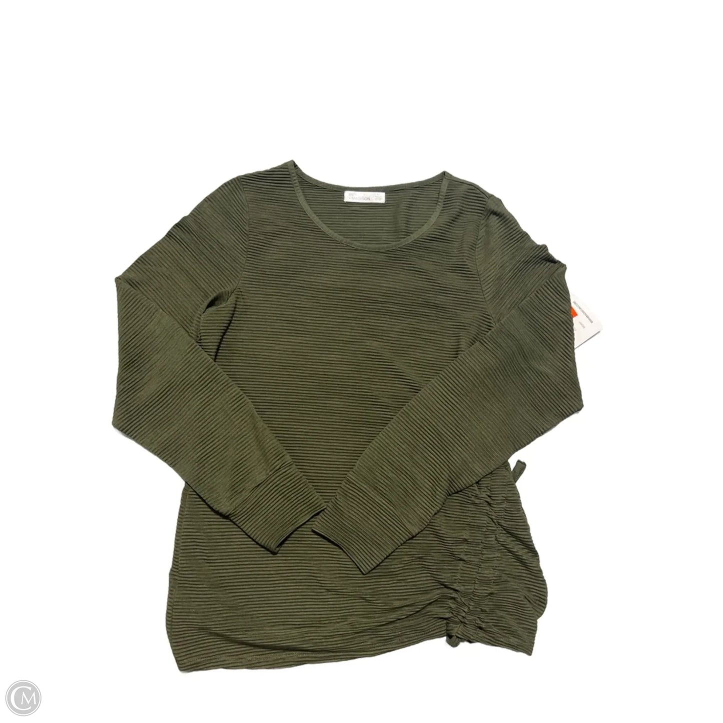 Top Long Sleeve By 89th And Madison In Green, Size: S