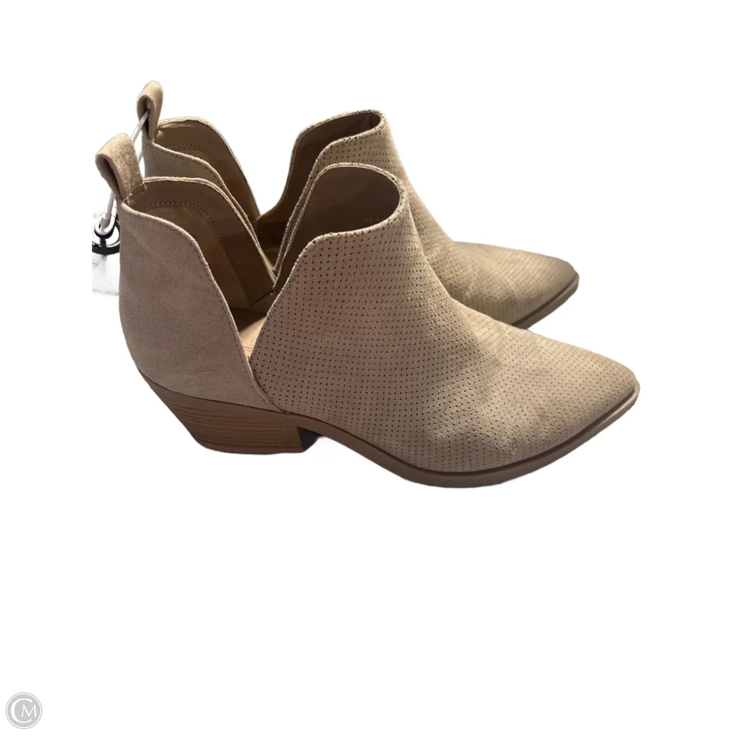 Boots Ankle Flats By Universal Thread In Tan, Size: 8