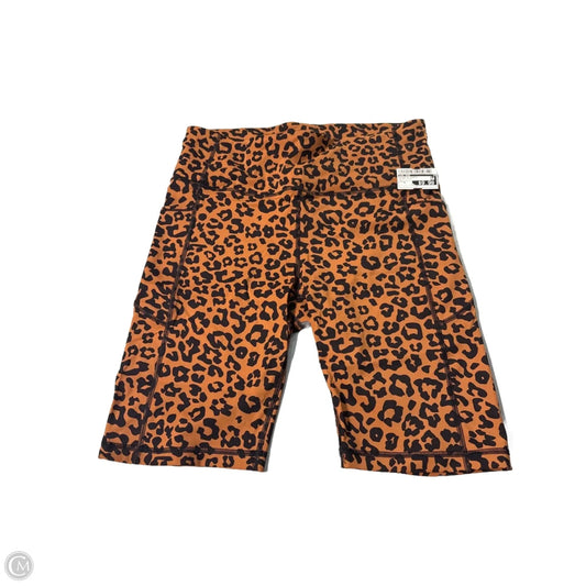Athletic Shorts By Crz Yoga In Animal Print, Size: Xl