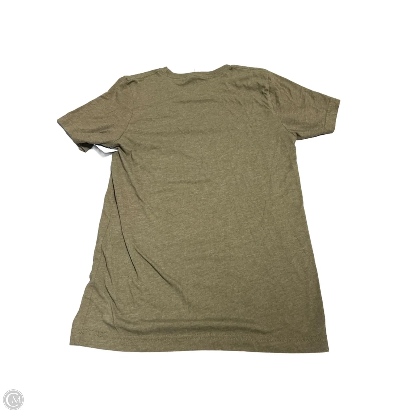 Top Short Sleeve By Canvas In Green, Size: S
