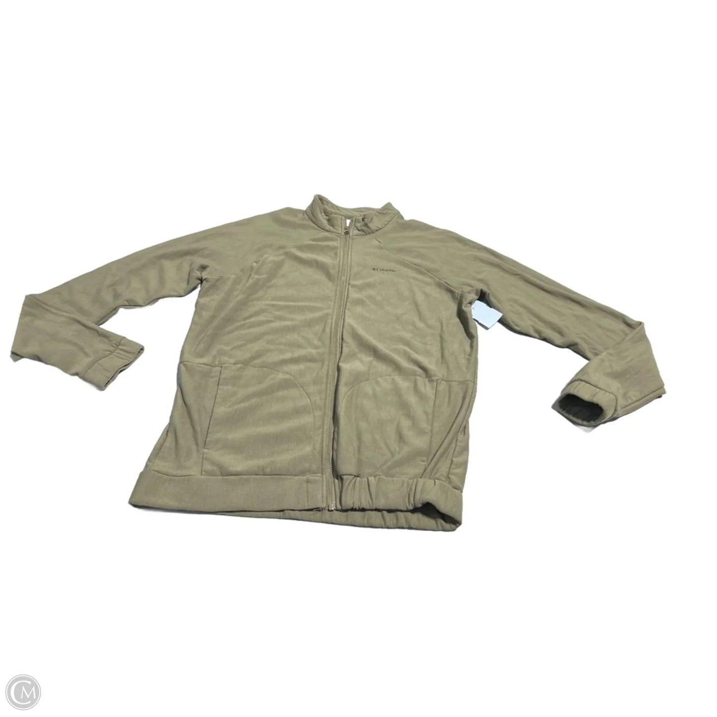 Top Long Sleeve By Columbia In Green, Size: S