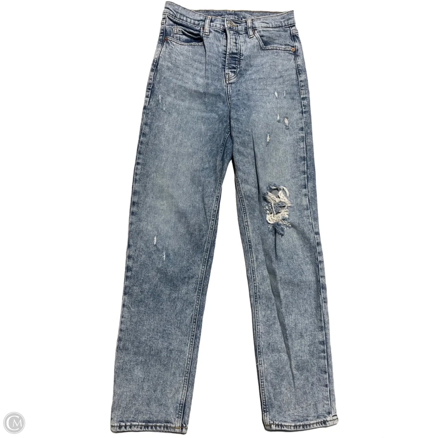 Jeans Straight By Old Navy In Blue Denim, Size: 6