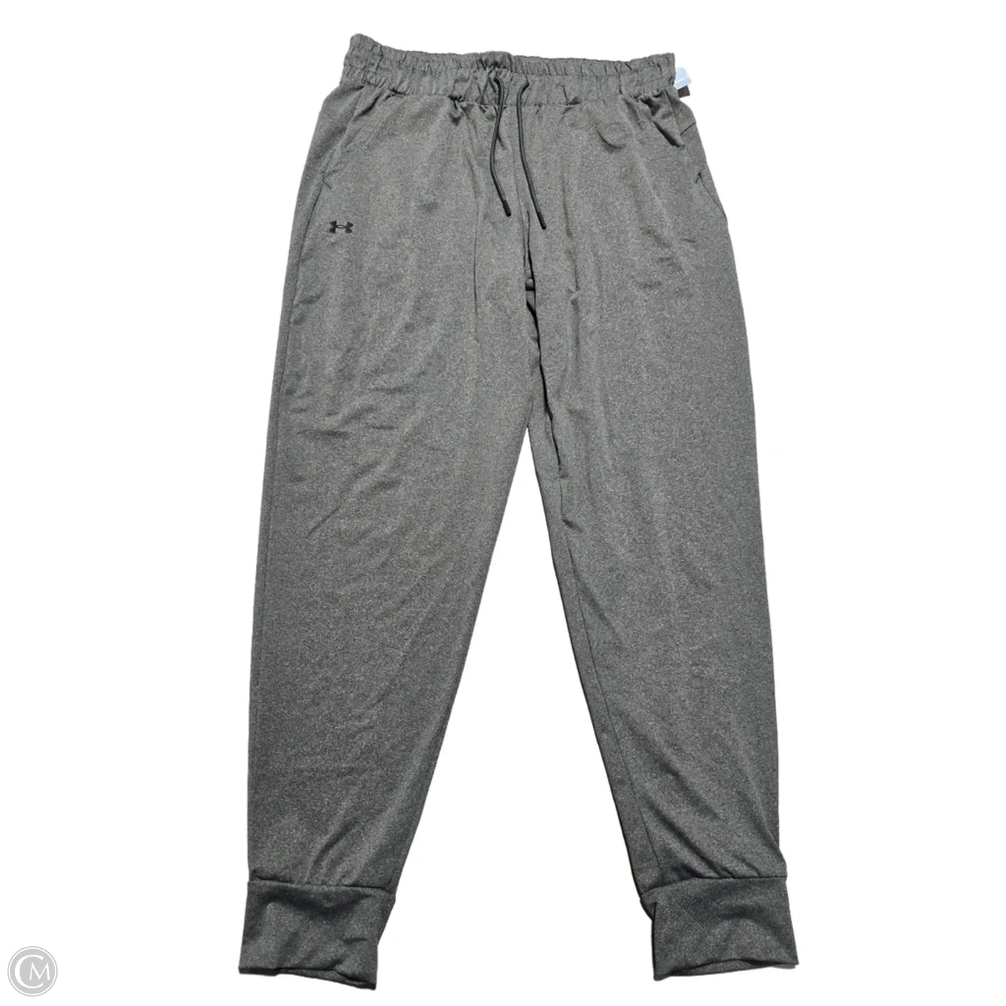 Athletic Pants By Under Armour In Grey, Size: M