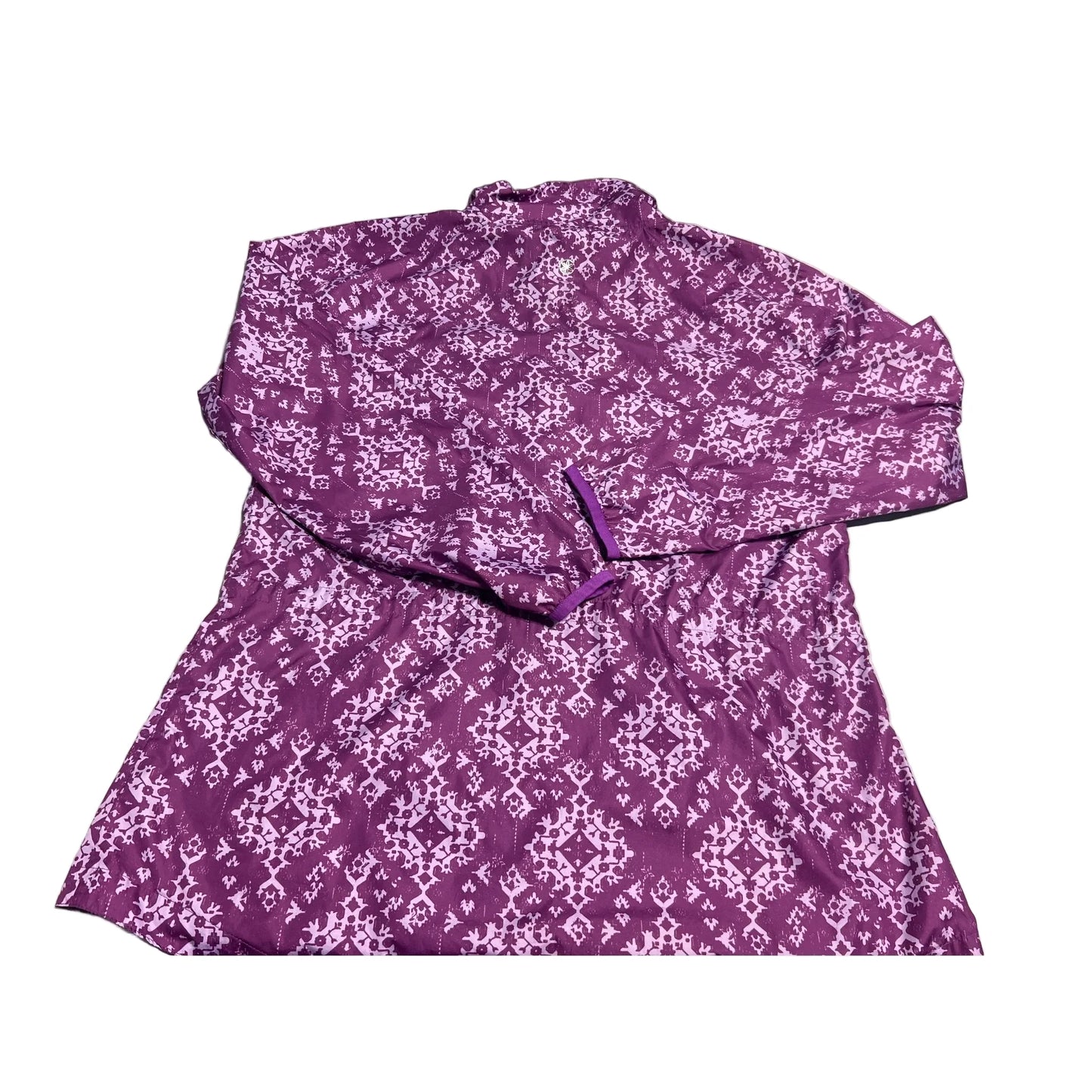 Athletic Jacket By Cmc In Purple, Size: L