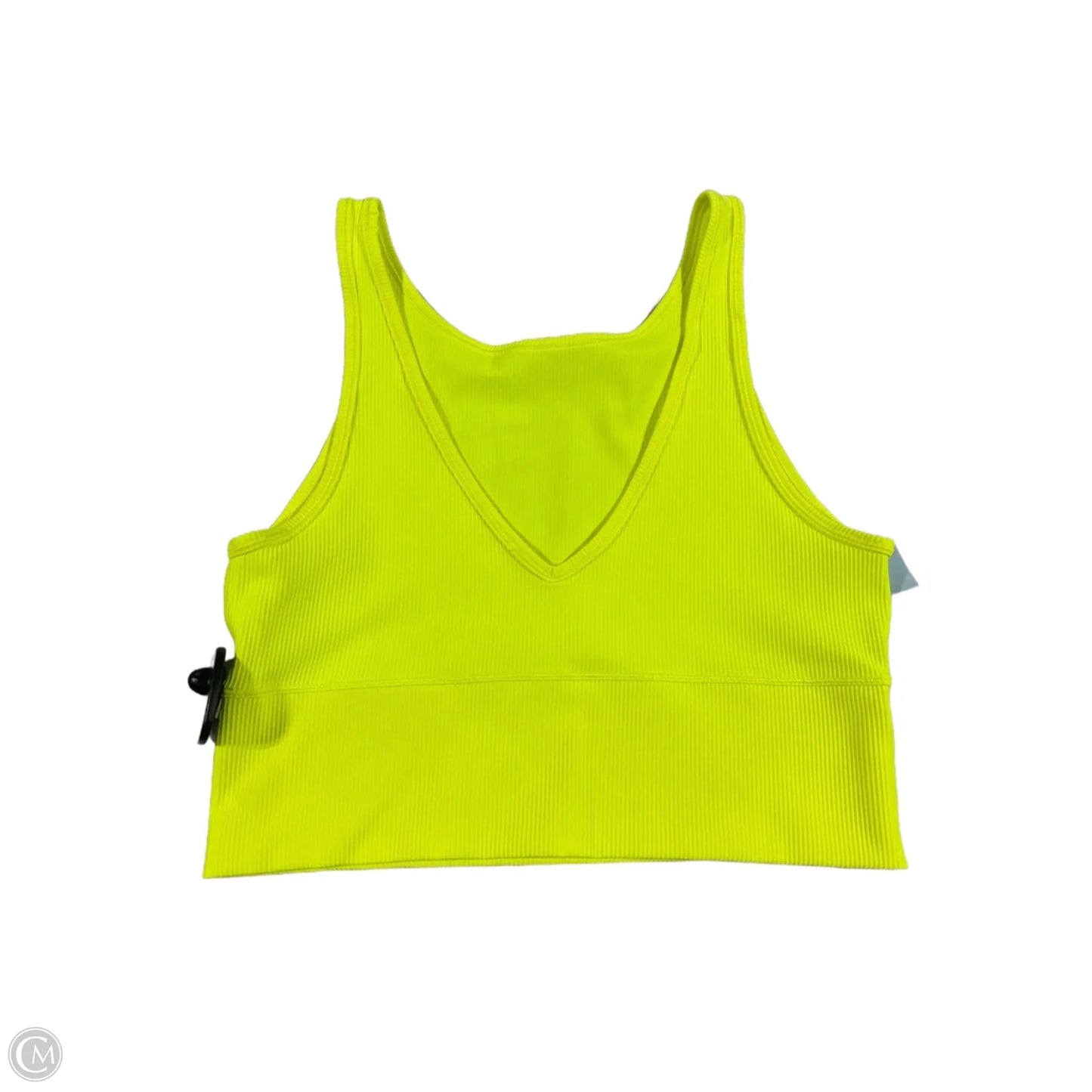 Athletic Tank Top By Lululemon In Yellow, Size: M