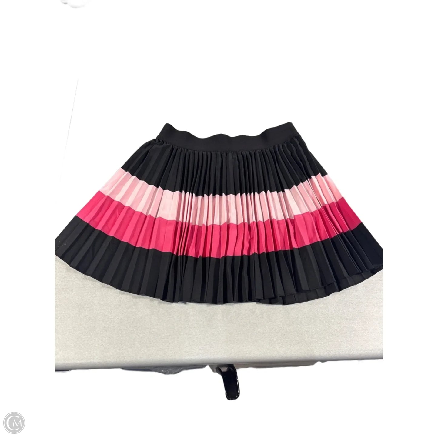 Athletic Skirt By Cmc In Black & Pink, Size: L