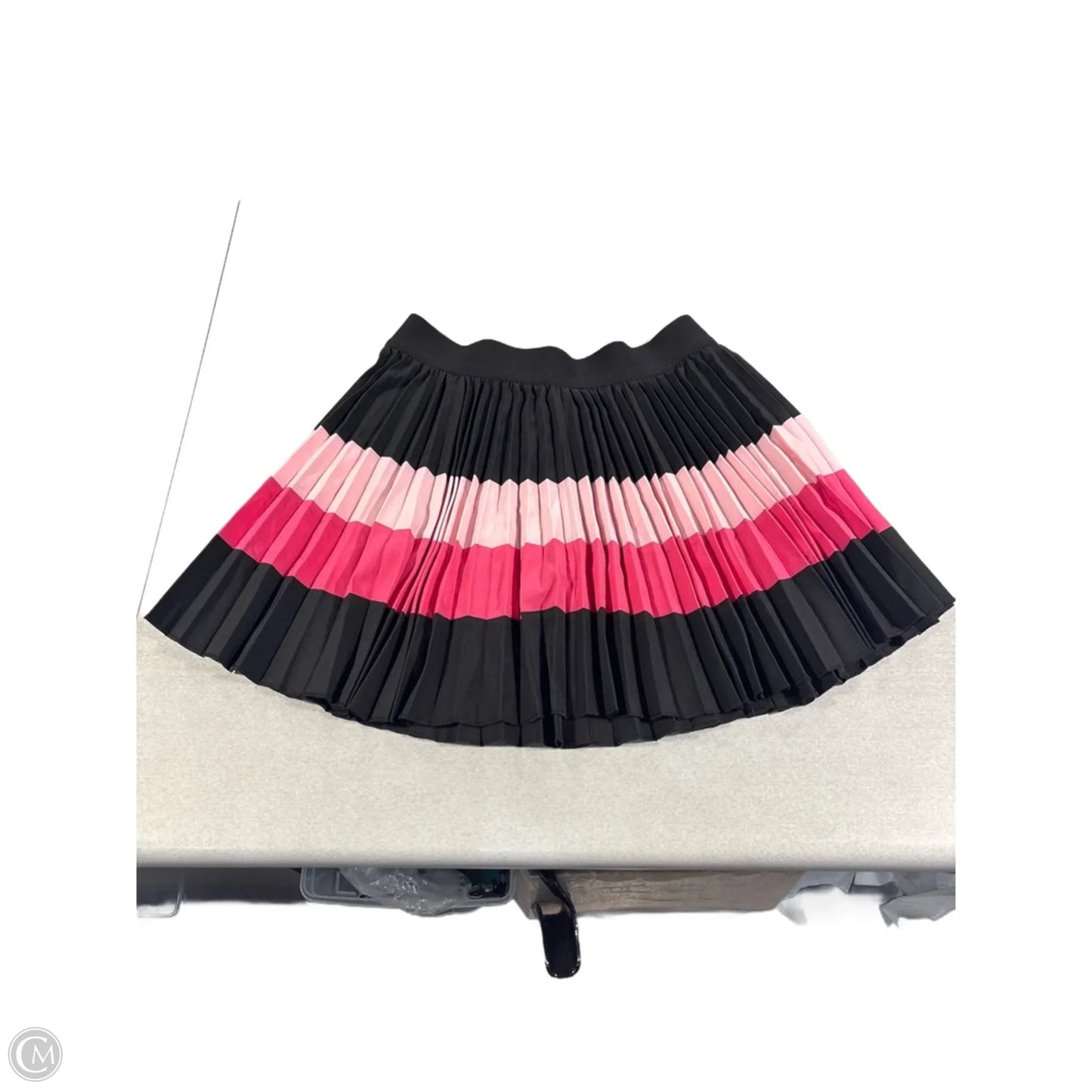 Athletic Skirt By Cmc In Black & Pink, Size: L