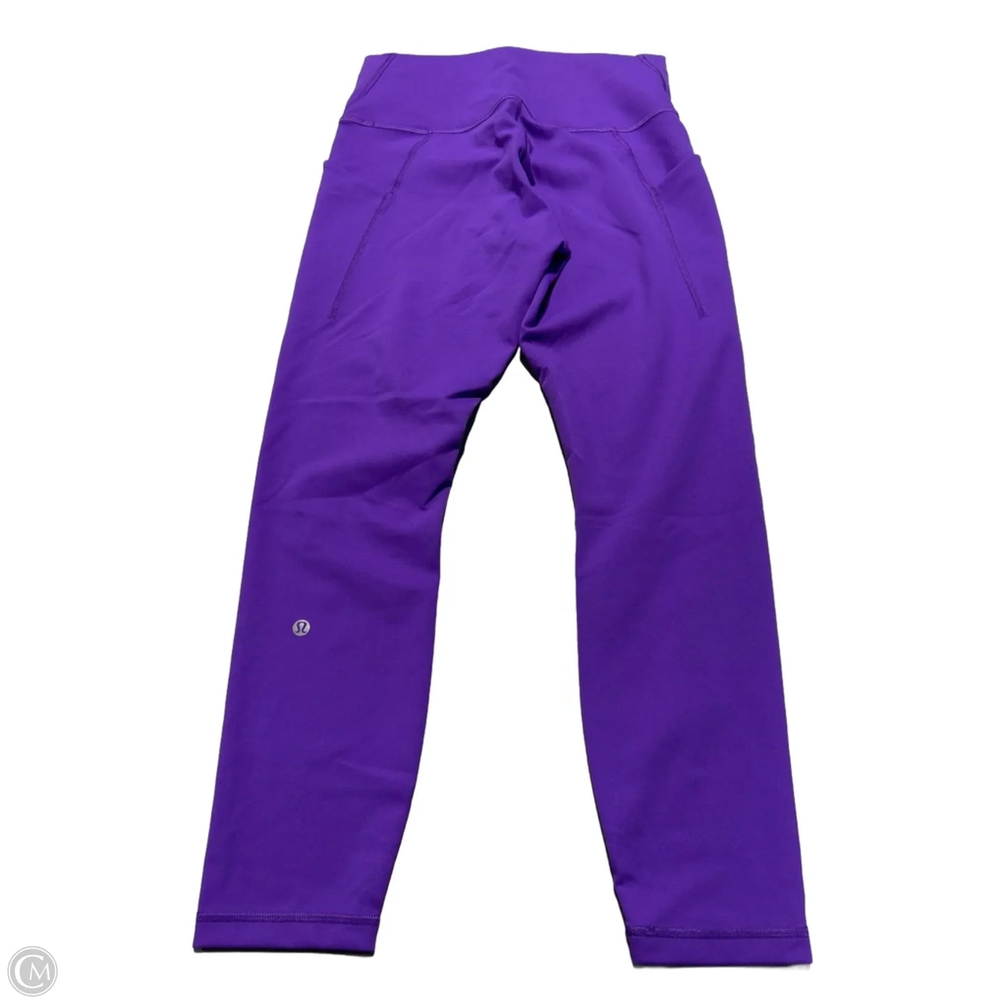 Athletic Leggings By Lululemon In Purple, Size: 10