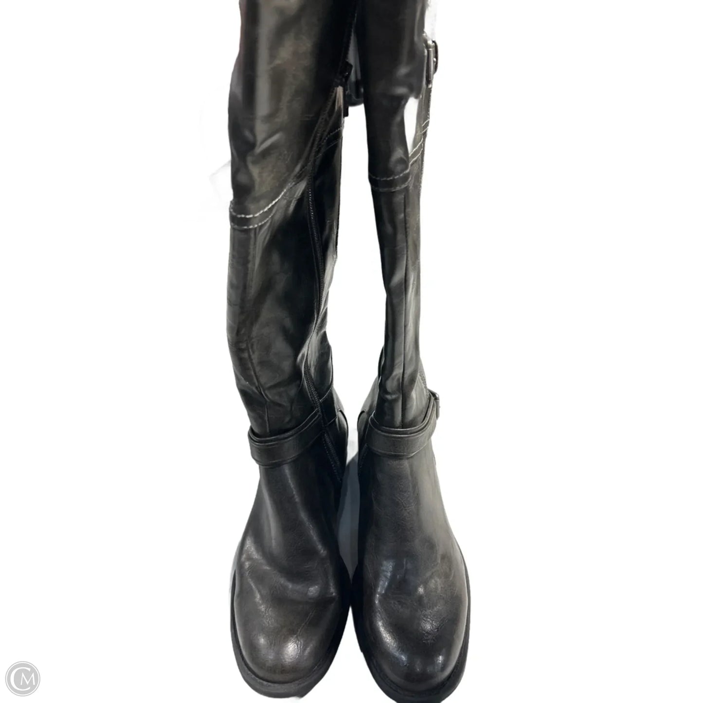 Boots Mid-calf Flats By Relativity In Grey, Size: 7.5