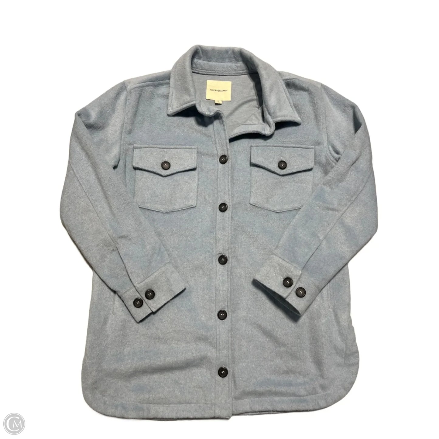 Coat Other By Thread And Supply In Blue, Size: M