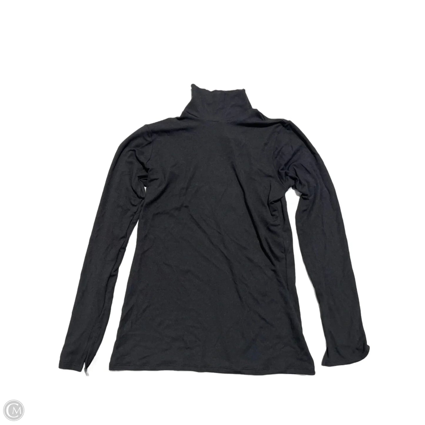 Top Long Sleeve By Spanx In Black, Size: M