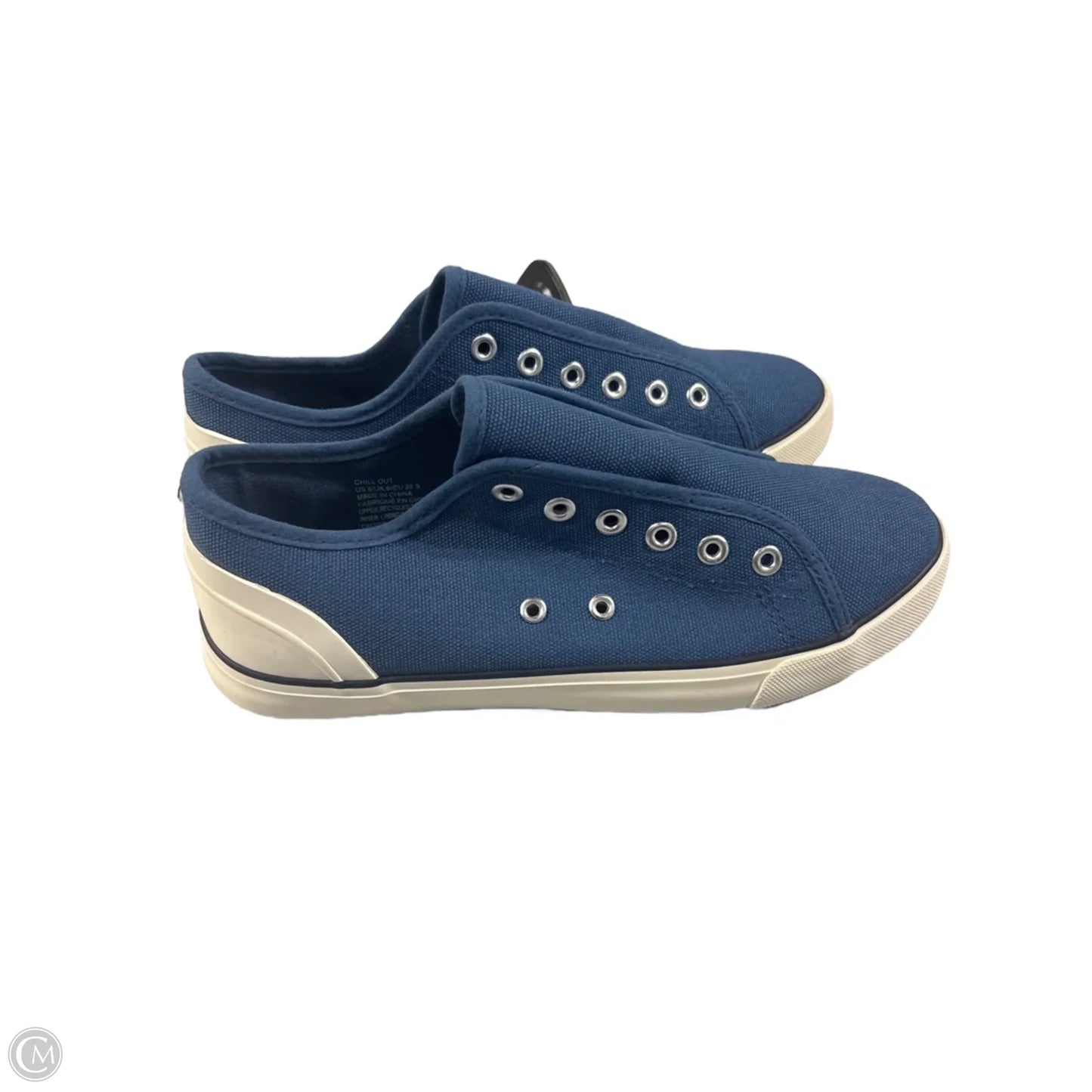 Shoes Flats By Cmc In Blue, Size: 8