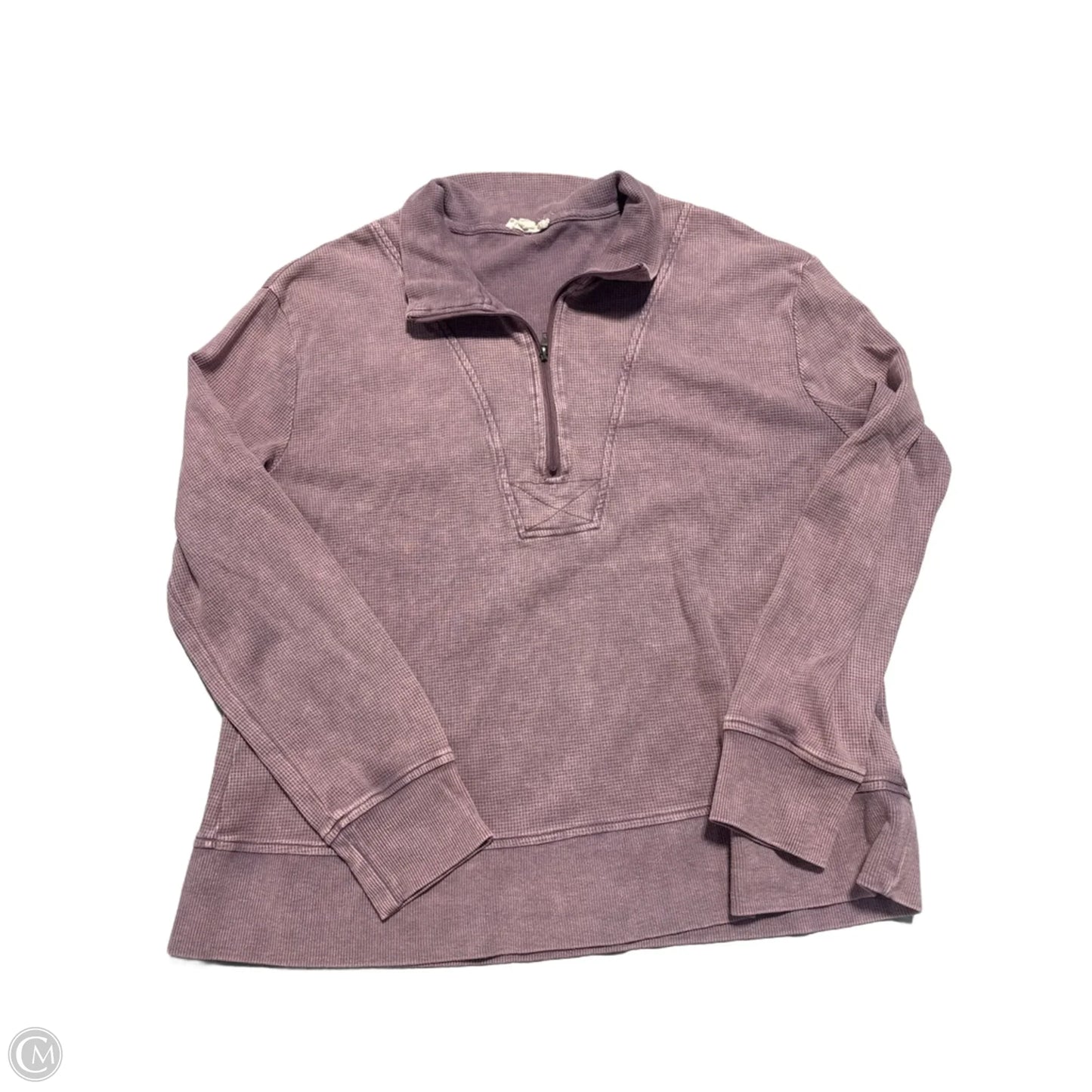 Top Long Sleeve By Jane And Delancey In Purple, Size: L