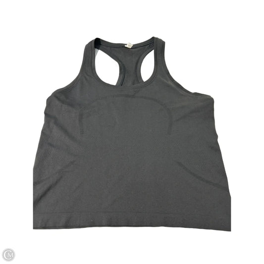 Athletic Tank Top By Lululemon In Black, Size: M
